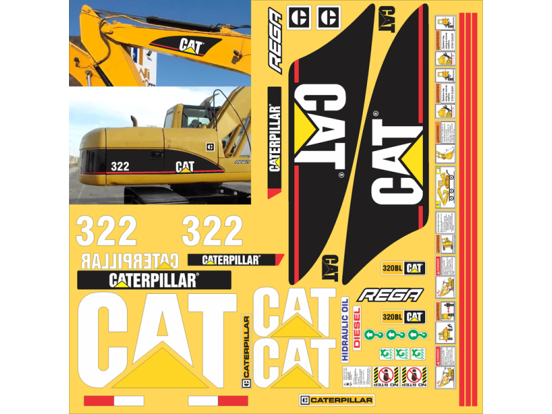 CATERPILLAR 322