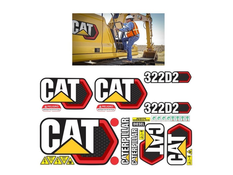 CATERPILLAR 322D2 VERSION 2024