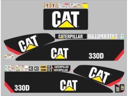 CATERPILLAR 330D CON FRANJAS ARMADAS