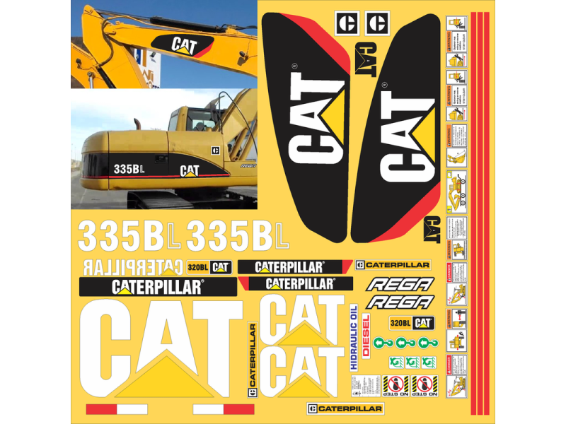 CATERPILLAR 335BL MODERNA