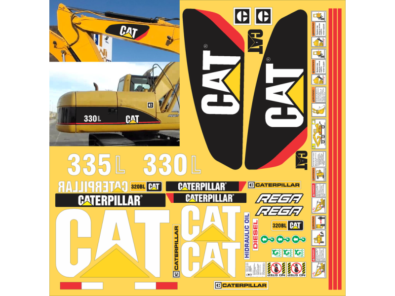 CATERPILLAR 335L MODERNA