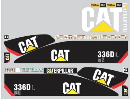 CATERPILLAR 336DLME CON FRANJAS