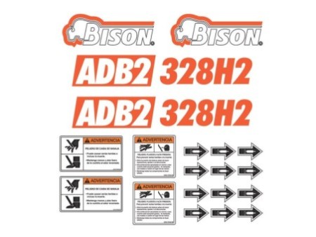 BISON ADB1 428H2 ARADO DE DISCOS