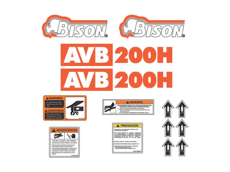 BISON ADB2 328H2 ARADO DE DISCOS