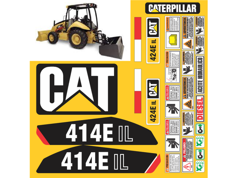 CATERPILLAR 414E IL