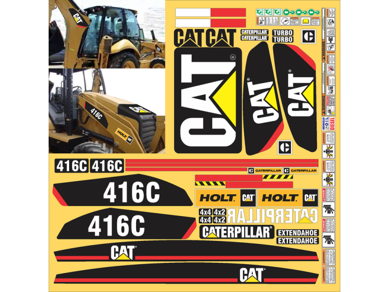 CATERPILLAR 416C MODERNA