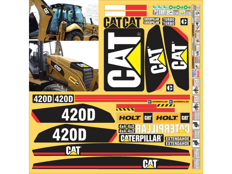 CATERPILLAR 420D MODERNA