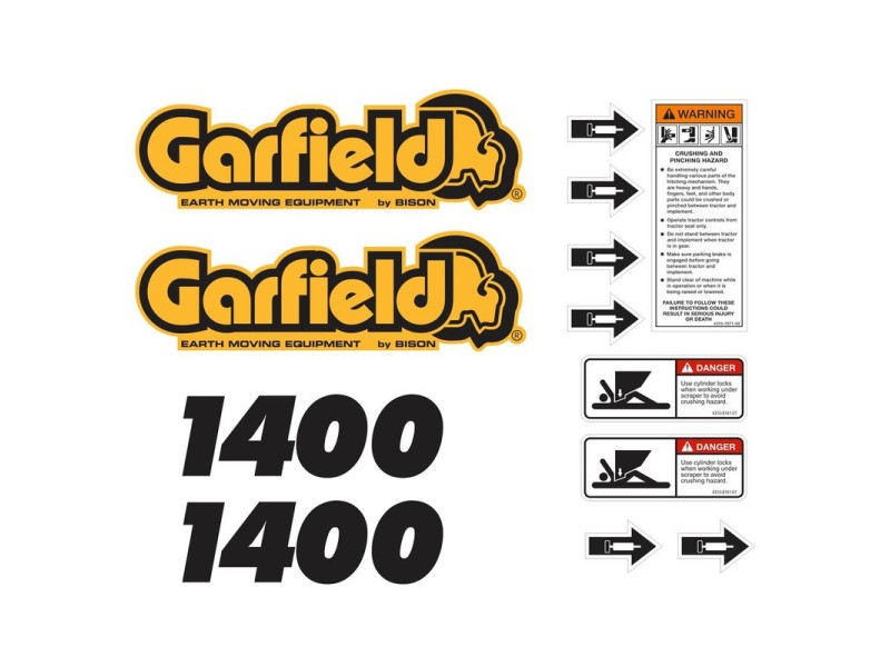 BISON GARFIELD 1350HC ESCREPA