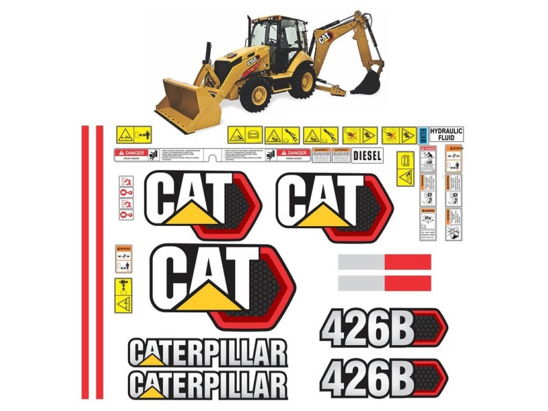 CATERPILLAR 426B VERSION 2024