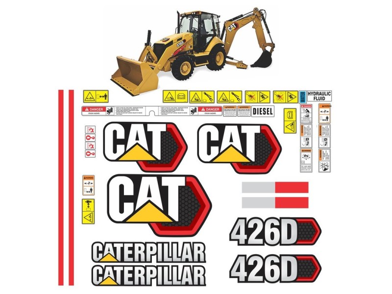 CATERPILLAR 426D VERSION 2024