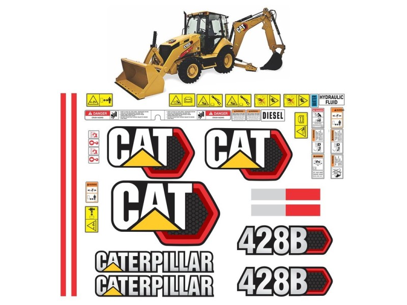 CATERPILLAR 428B VERSION 2024