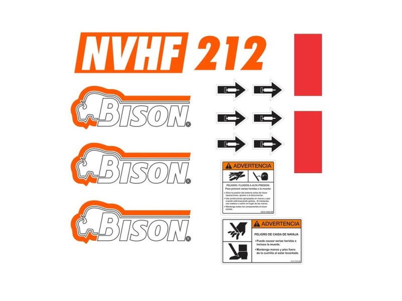 BISON NVHF 212 NIVELADORA