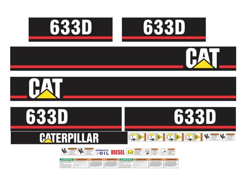 CATERPILLAR 633D MODERNA