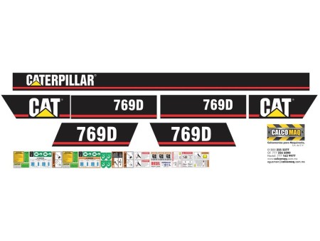 CATERPILLAR 769D MODERNA