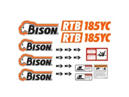 BISON RTB 185YC ROTOTILLER