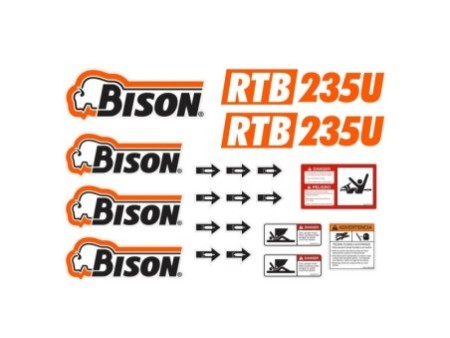 BISON RTB 235U ROTOTILLER