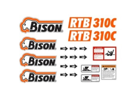 BISON RTB 310C ROTOTILLER