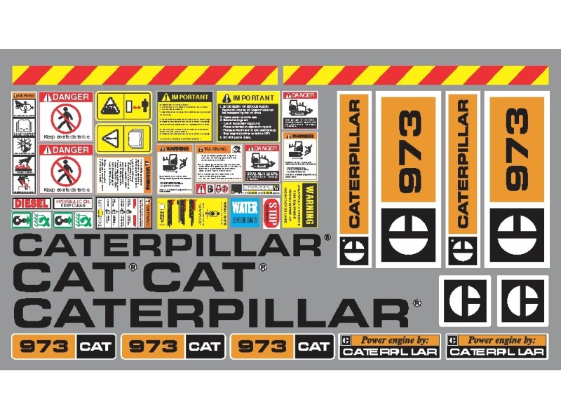 CATERPILLAR 973 STANDARD