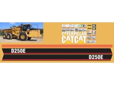 CATERPILLAR D250E CON FRANJAS