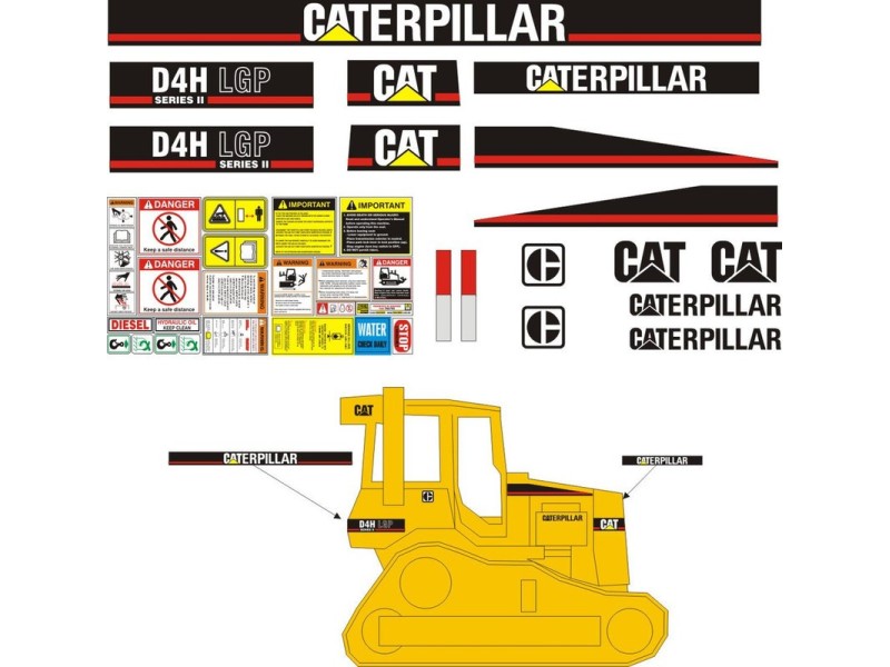 CATERPILLAR D4HLGP SERIES II