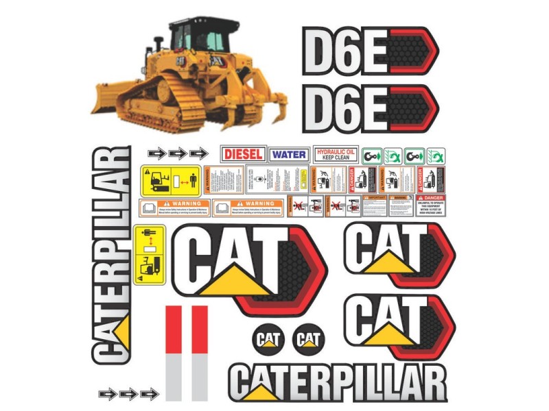 CATERPILLAR D6E VERSION 2024