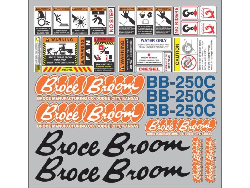 BROCE BROOM BB250C