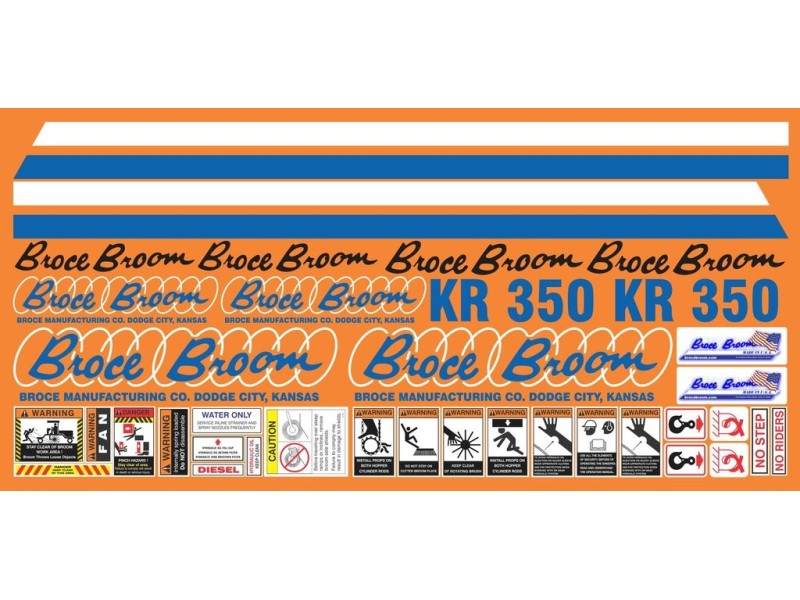 BROCE BROOM KR350 ORIGINAL