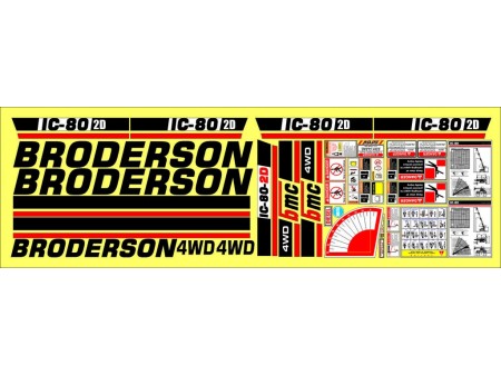 BRODERSON 1C-80-2D 4WD