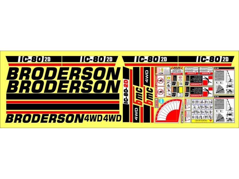 BRODERSON 1C-80-2D 4WD