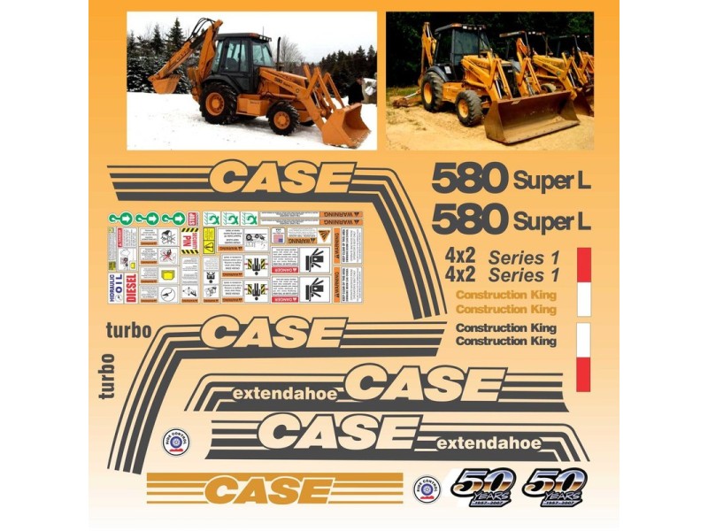 CASE 580 SUPER L 4X2 SERIES 1 CON EXTENSION