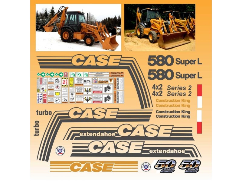 CASE 580 SUPER L 4X2 SERIES 2 CON EXTENSION