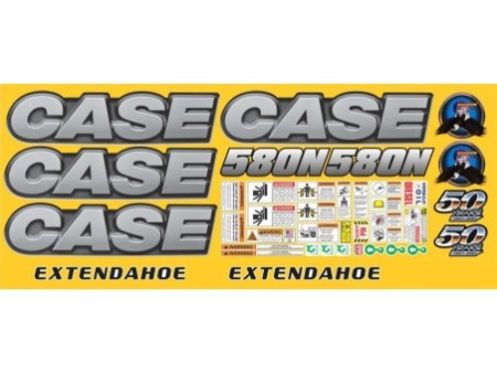 CASE 580N NUEVA CON EXTENSION