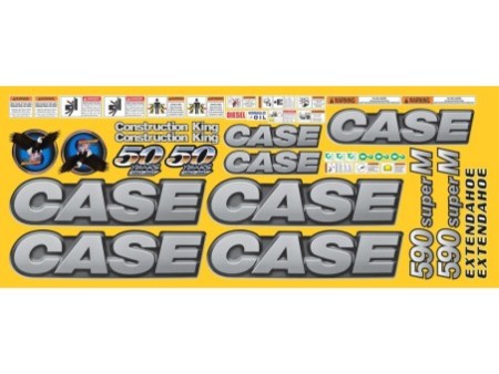 CASE 590 SUPER M NUEVA CON EXTENSION