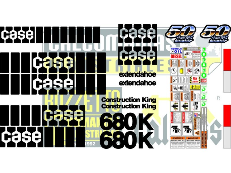 CASE 680K ORIGINAL