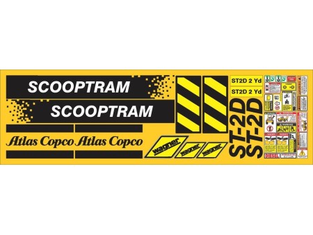 ATLAS COPCO ST2D 2 YARDS SCOOPTRAMP