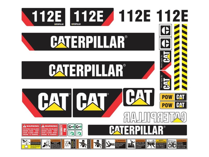 CATERPILLAR 112E MODERNA