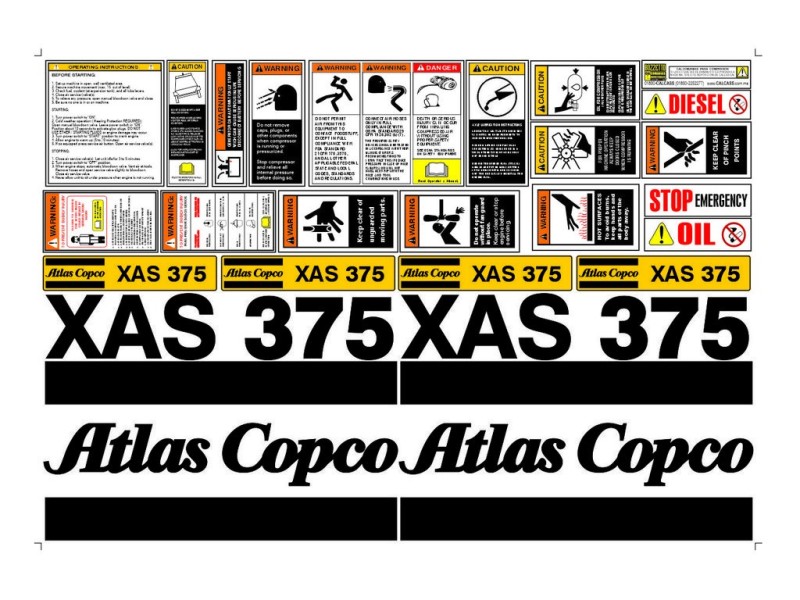 ATLAS COPCO XAS375