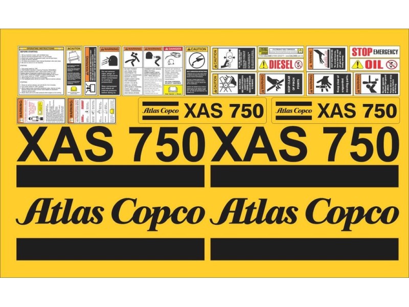 ATLAS COPCO XAS750