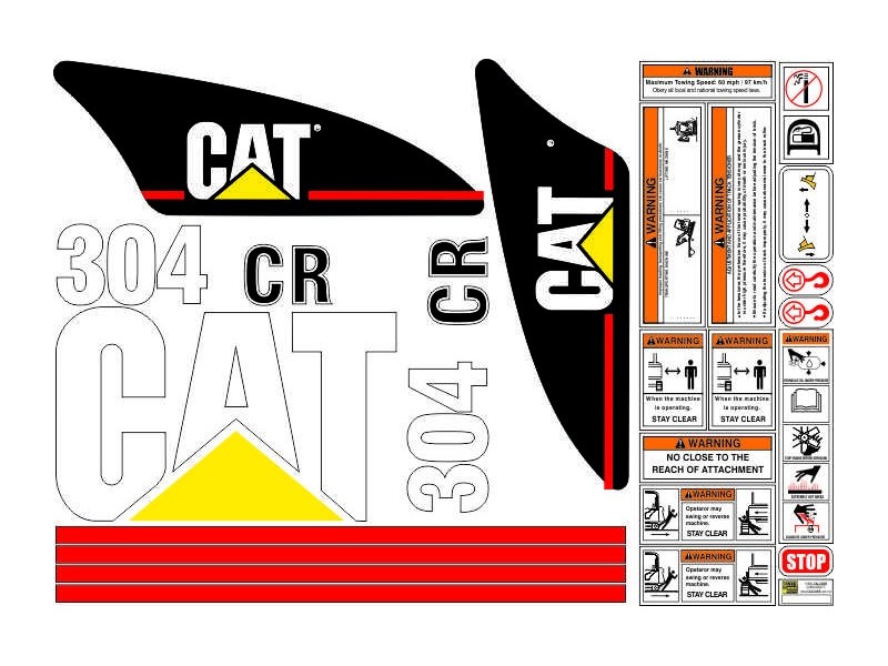 CATERPILLAR 304CR SINFRANJAS