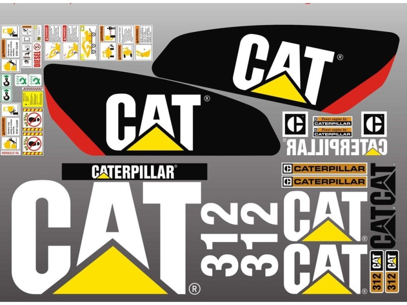 CATERPILLAR 312 MODERNA NEW VERSION