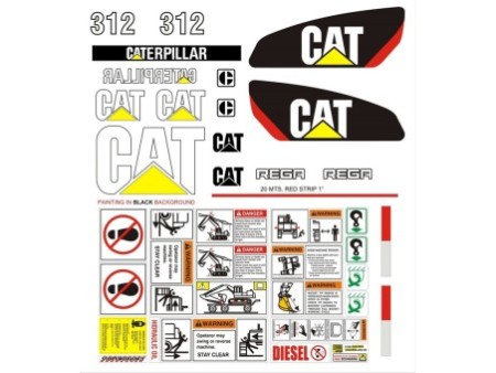 CATERPILLAR 312 NEW VERSION