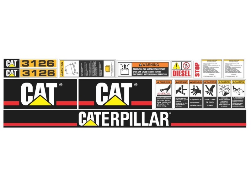 CATERPILLAR 3126 GENERADOR