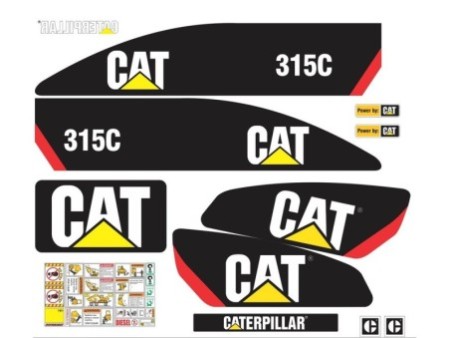 CATERPILLAR 315C CON FRANJAS