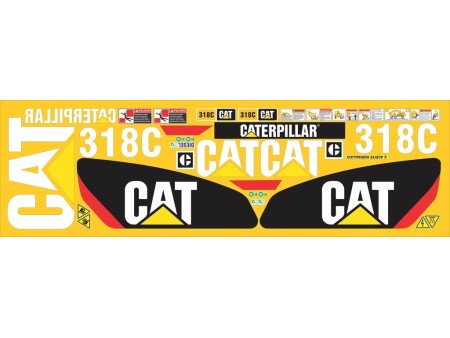 CATERPILLAR 318C SINFRANJAS