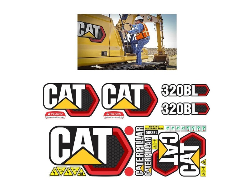 CATERPILLAR 320BL VERSION 2024