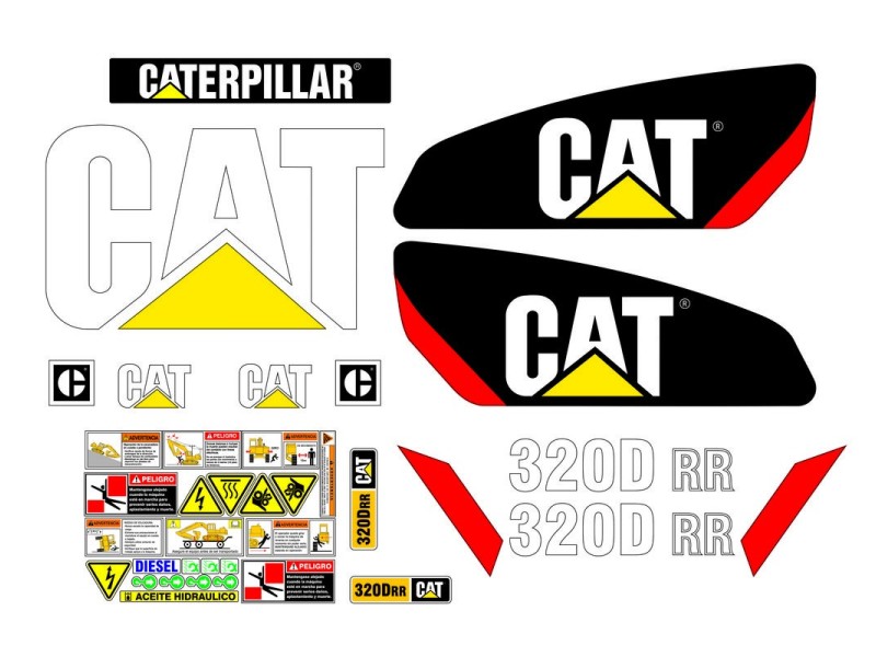 CATERPILLAR 320D RR