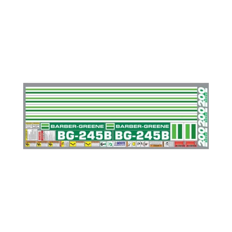 BARBER-GREENE BG245B SERIES 200