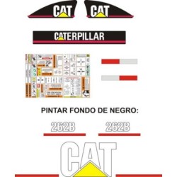 CATERPILLAR 262B  SIN FONDO NEGRO