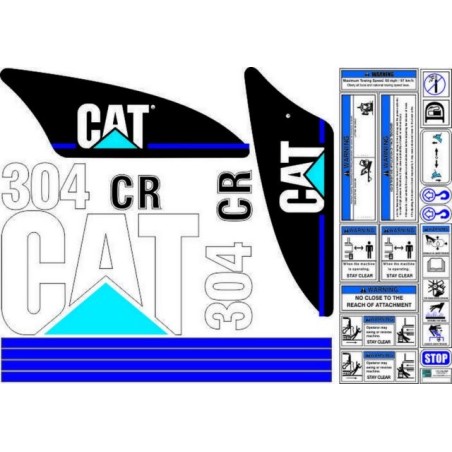 CATERPILLAR 304CR SIN FRANJAS