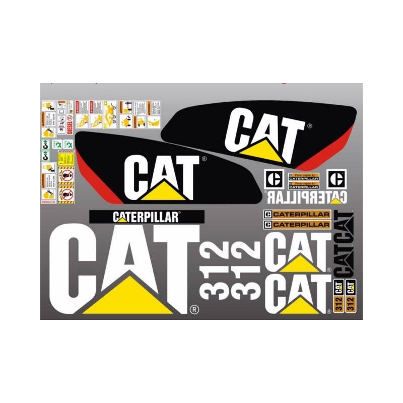 CATERPILLAR 312 MODERNA NEW VERSION